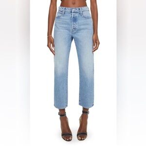 NWT Mother Denim Mother Superior The Ditcher Crop in Leap of Faith size 27